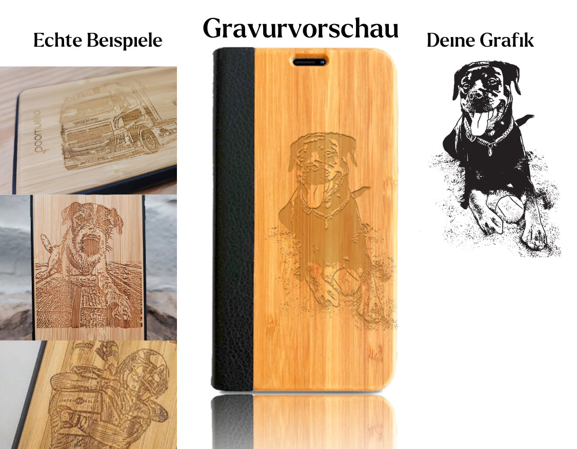 INDIVIDUELL iPhone 11 Pro Bambus-Kunststoff